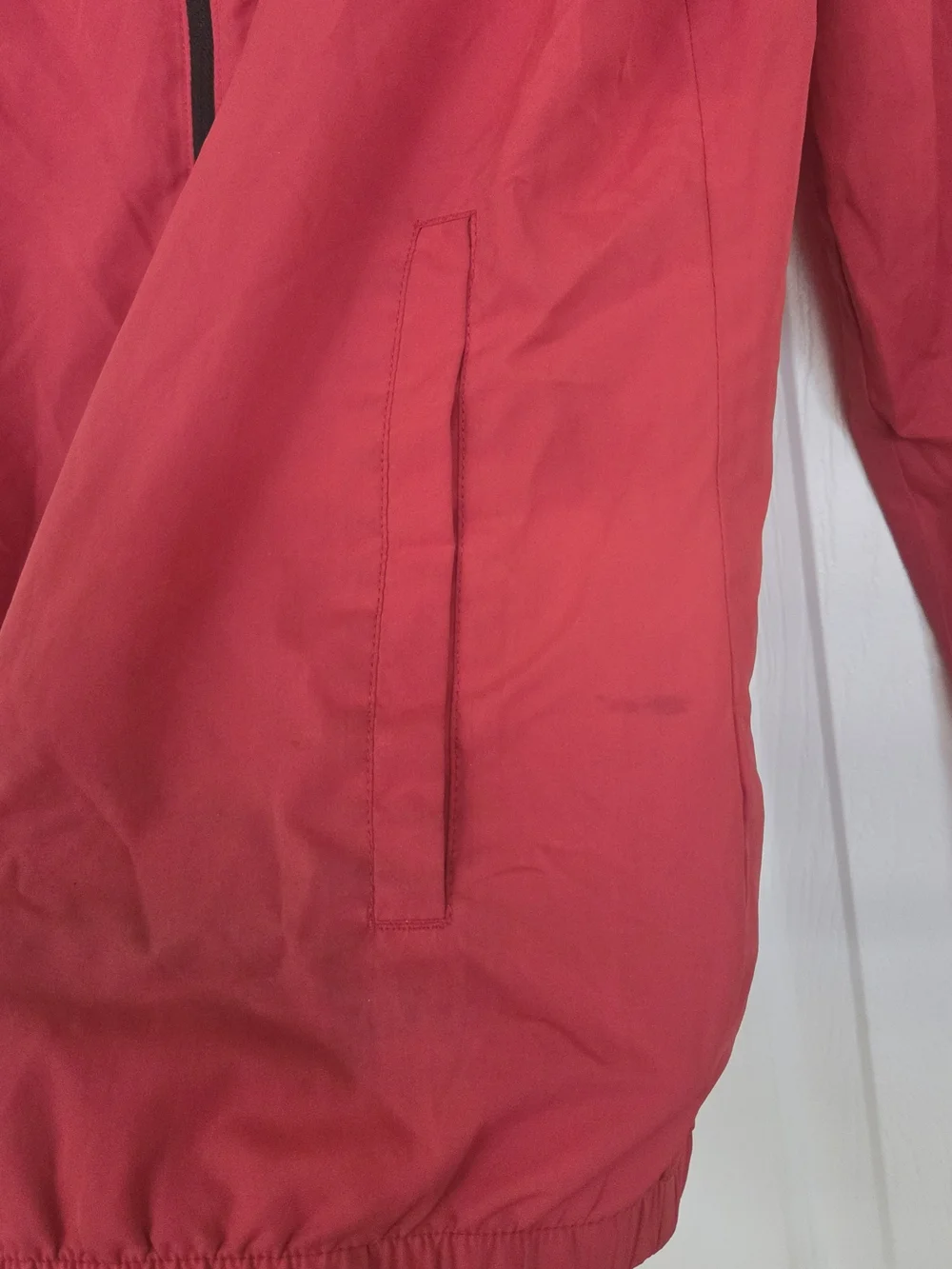 FOX Men's Red Lightweight Hooded Jacket